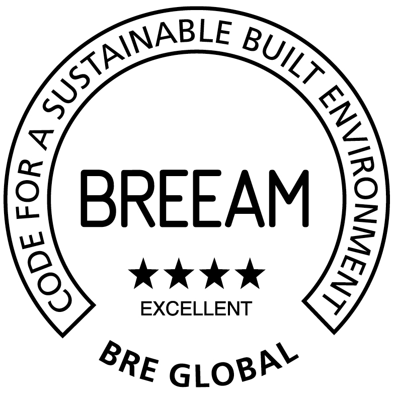 We achieved the BREEAM Certificate Excellent - EcoPoint